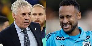 Carlo Ancelotti dan Neymar