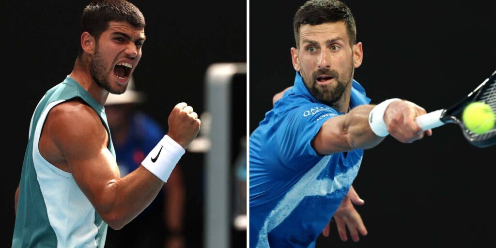 Carlos Alcaraz vs Novak Djokovic