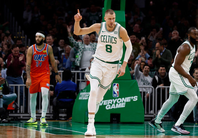 Celtics bungkam Thunder 135 - 100