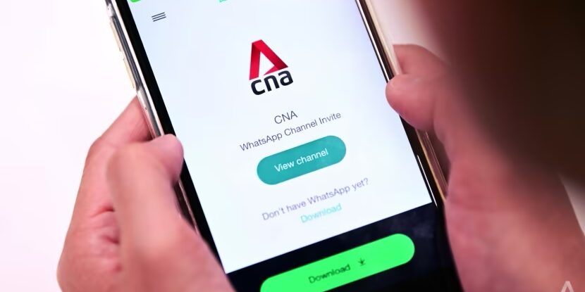 Channels WhatsApp bergabung dengan CNA - Singapura