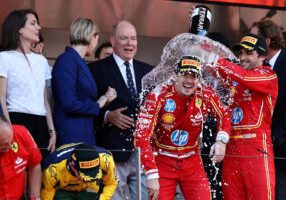Charles Leclerc Juara Grand Prix Monaco