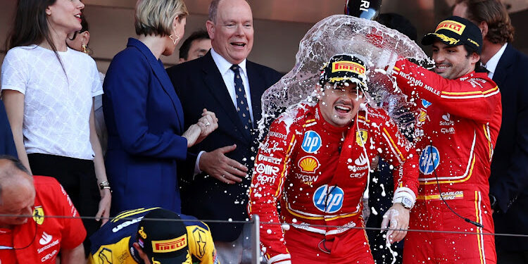 Charles Leclerc Juara Grand Prix Monaco