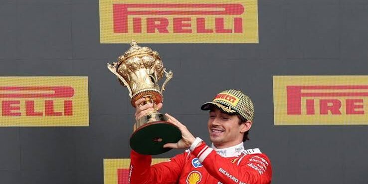 Charles Leclerc dari Ferrari menang Grand Prix Inggris