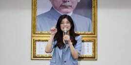 Cheng Li-wun , pemimpin baru partai Kuomintang (KMT)