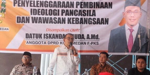 Datuk Iskandar Muda pada Sabtu (11/7/2026) menggelar Sosialisasi Pembinaan Ideologi Pancasila dan Wawasan Kebangsaan di Medan