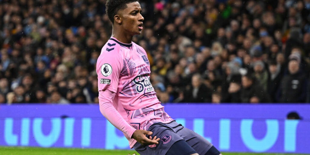 Demarai Gray - Everton selebrasi cetak gol