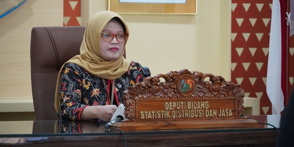 Deputi Bidang Statistik Distribusi dan Jasa BPS, Pudji Ismartini 