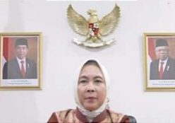 Deputi Gubernur BI Aida S Budiman menyampaikan kondisi perbankan nasional di tengah tekanan ketidakpastian global dan seminar Lembaga Pengembangan Perbankan Indonesia (LPPI), di Jakarta, Jumat (27/10/2023) 
