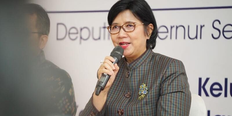 Gubernur Bank Indonesia (BI) Destry Damayanti.


