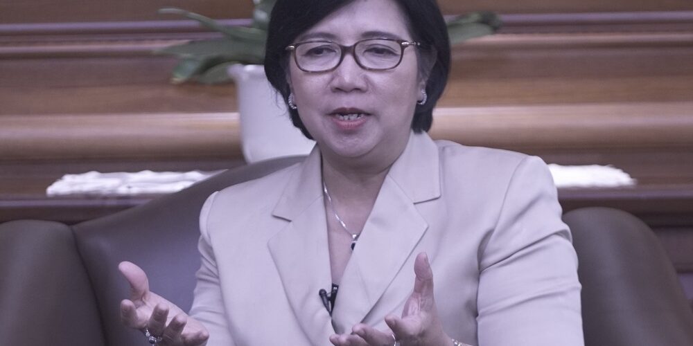 Deputi Gubernur Senior Bank Indonesia (BI) Destry Damayanti