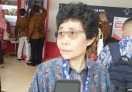 Anggota Dewas KPK Albertina Ho di Istora Senayan Jakarta. 