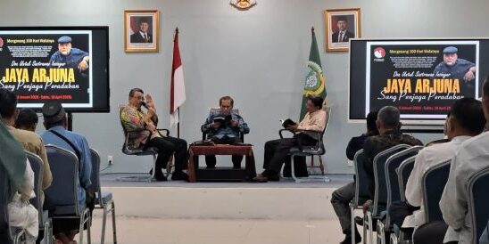 Diskusi dan doa dalam memperingati 100 hari wafatnya Ir. Jaya Arjuna, M.Sc

