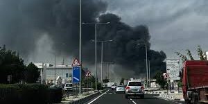 Doha-Qatar yang terkena serangan Iran