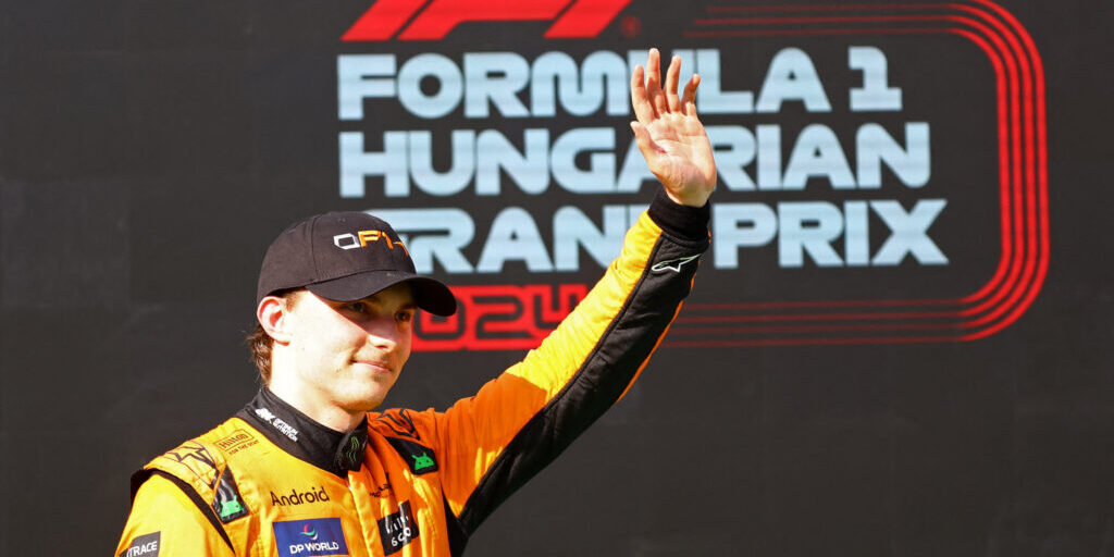 Dok. Oscar Piastri Juara Grand Prix Hungaria