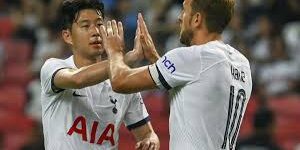 Dok.Son Heung-min dengan Harry Kane 