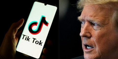 Donald Trump dengan TikTok