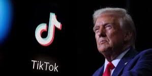 Donald Trump dengan TikTok