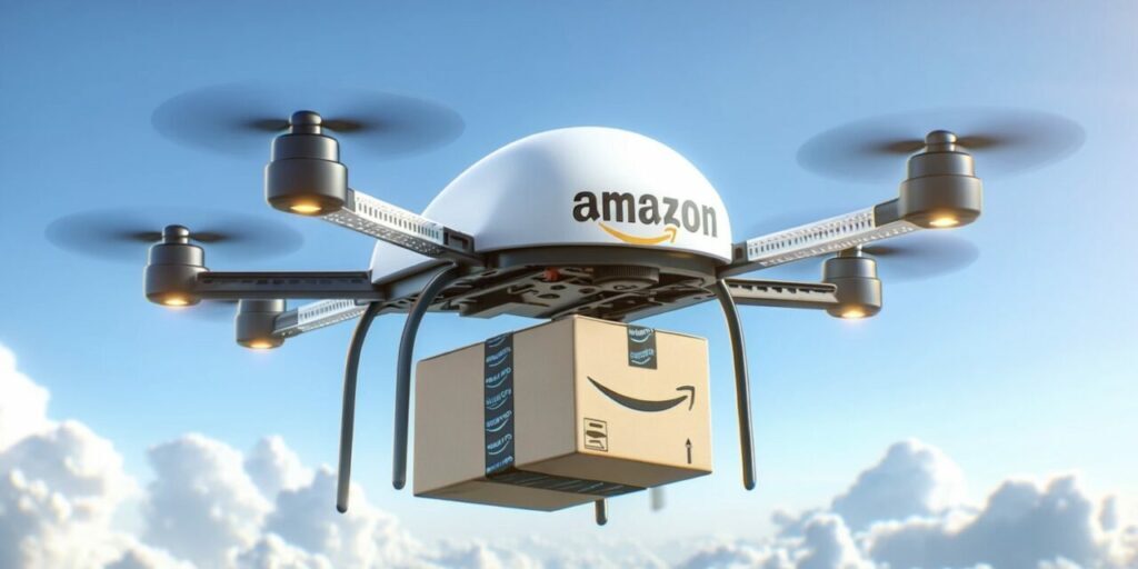 Drone Pengiriman Amazon Memutus Kabel Internet