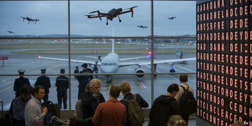 Drone mengganggu penerbangan di Bandara Copenhagen dan Oslo