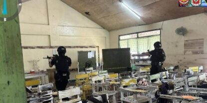 Dua tersangka pelaku penembakan si Tacloban telah ditahan,
