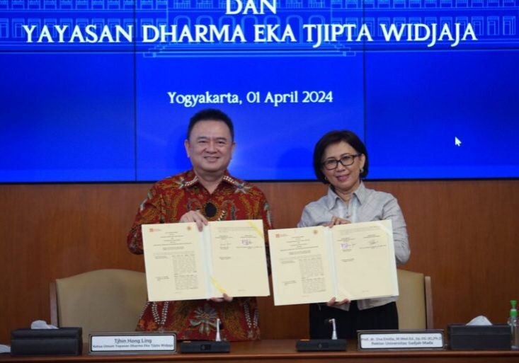 Eka Tjipta Foundation dan UGM Tandatangani Nota Kesepahaman

