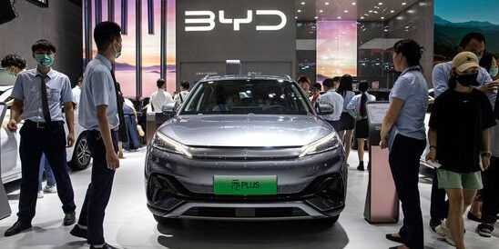 Kenderaan Listrik China BYD