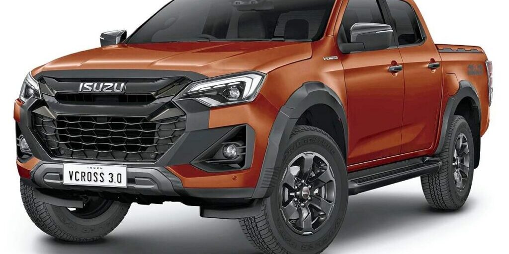EV Isuzu D-MAX pickup truck