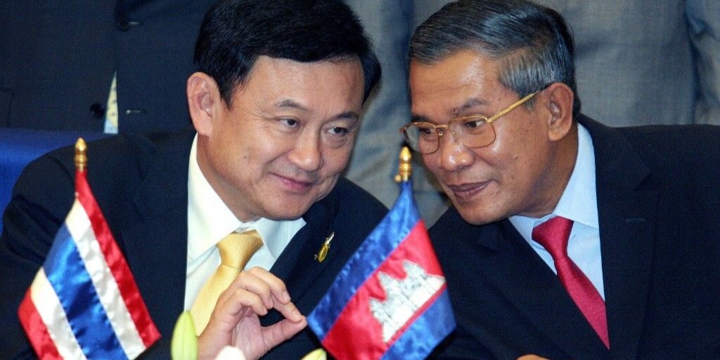 Eks.Pemimpin Thaksin dan Hun Sen saling menyerang