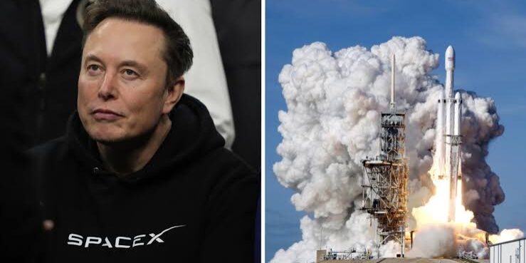 Elon Musk dengan SpaceX