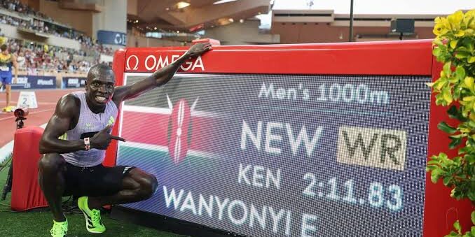 Emmanuel Wanyonyi dari Kenya