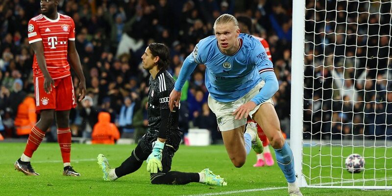 Erling Haaland cetak gol ketiga Manchester City