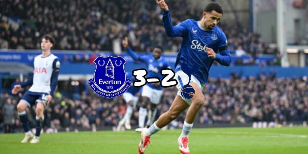 Everton menang 3-2 lawan Tottenham Hotspur