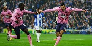 Everton mengalahkan tuan rumah Brighton 5-1