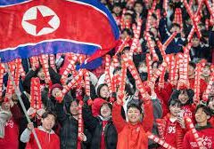 Fans Sepak Bola Korea Utara