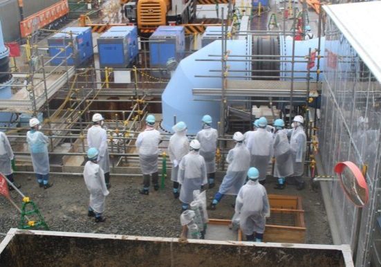 Fasilitas Pelepasan Air Limbah PLTN Fukushima