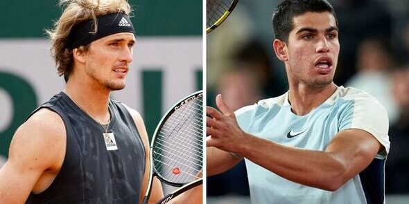 Final Prancis Terbuka, Alexander Zverev vs Carlos Alcaraz  