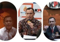 Ketua KPK Firli Bahuri saat memimpin jumpa pers OTT Pj Bupati Sorong Yan Piet Mosso, Gedung Merah Putih KPK, Jakarta, Selasa (14/11/2023).


