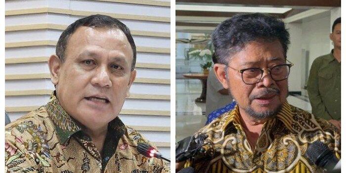 Ketua KPK, Firli Bahuri dan mantan Menteri Pertanian (Mentan), Syahrul Yasin Limpo - Firli Bahuri akan diperiksa polisi soal kasus dugaan pemerasan pimpinan KPK terhadap Syahrul Yasin Limp Jumat besok di Polda Metro Jaya


