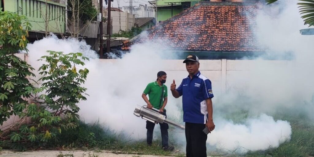 PT IKPP Tangerang Mill Adakan Fogging
