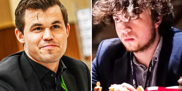 GM Magnus Carlsen dan GM Hans Niemann