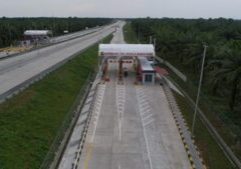 Potret gerbang Kuala Bingai yang akan beroperasi mulai Rabu (20/9/2023).


