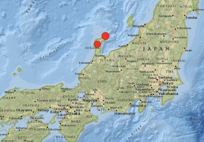 Gempa Magnitudo 7,6 Melanda Jepang Tengah
