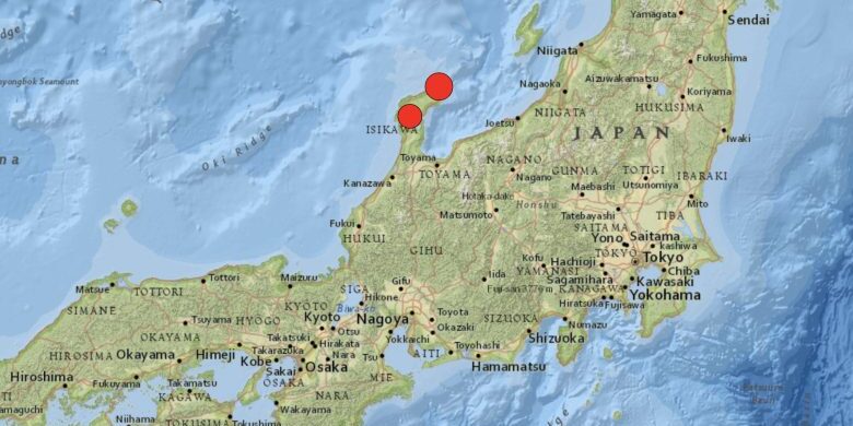 Gempa Magnitudo 7,6 Melanda Jepang Tengah