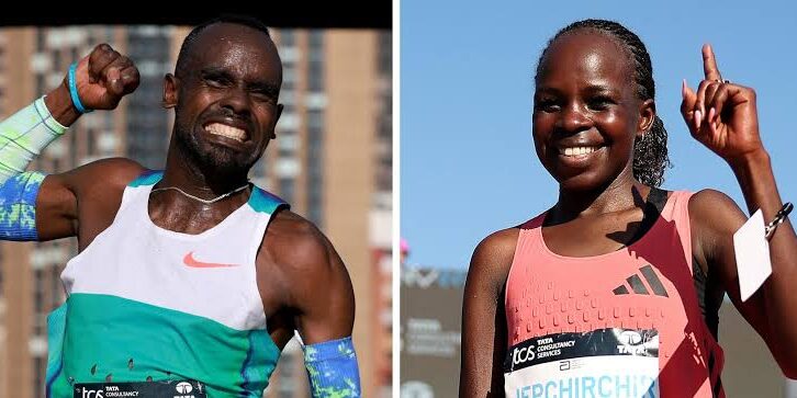 Gobena dari Ethiopia & Jepchirchir dari Kenya 