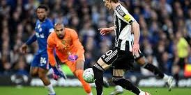 Gol semata wayang Newcastle ke gawang Chelsea