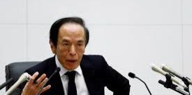 Gubernur Bank Sentral Jepang Kazuo Ueda