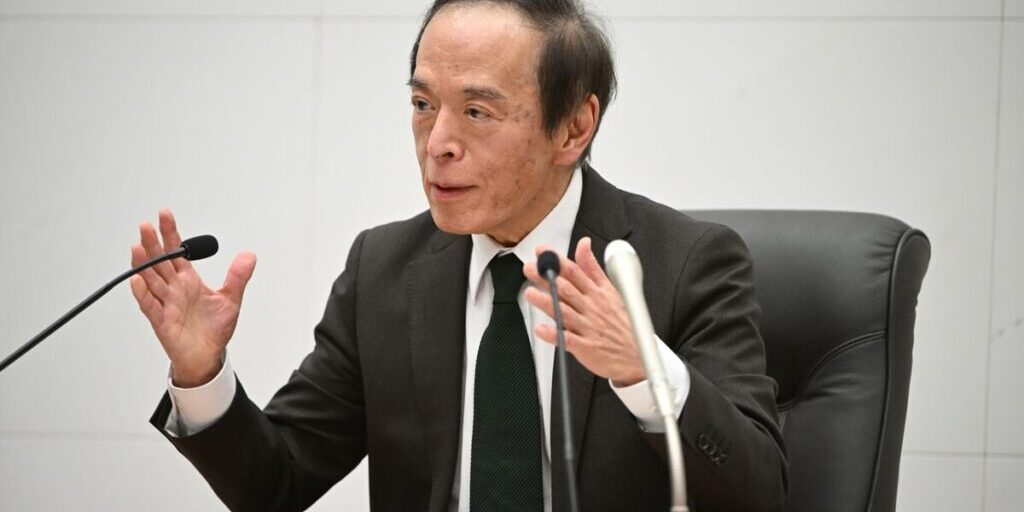Gubernur Bank of Japan Kazuo Ueda