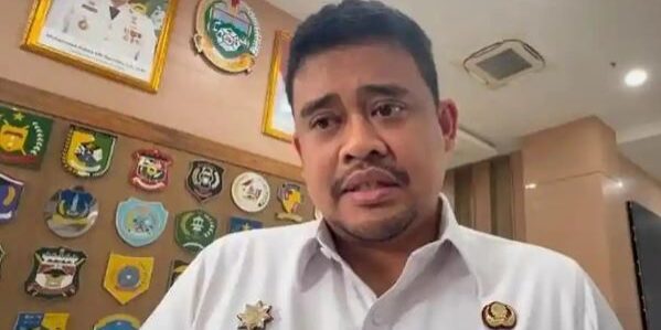 Gubernur Sumatera Utara (Gubsu) Bobby Nasution 