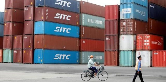 Hai Phong port, Vietnam