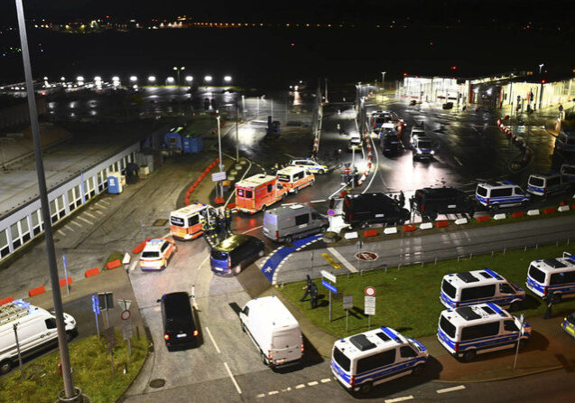 Hamburg Airport sementara ditutup